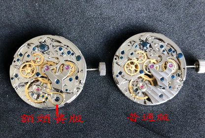 Limited Edition Official Pilot Mechanical Watch Chronograph ST19 Original Military 40MM Men Wristwatch Mechanical Panda Watches