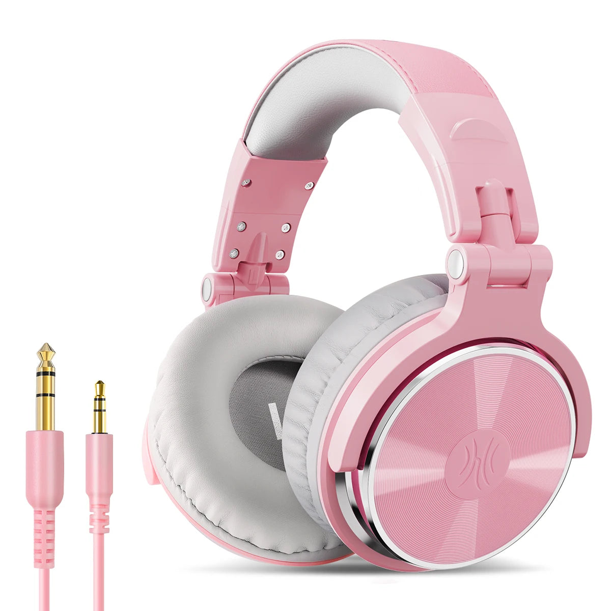 OneOdio Professional DJ Headphones Over-Ear Studio Monitor Headset with Microphone, HiFi Wired Bass Gaming Headphones for PC, Phone, PS4 & Xbox