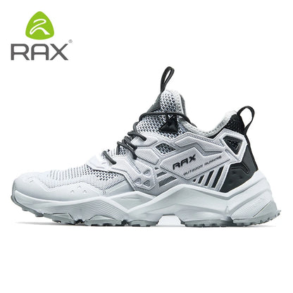 RAX Laufschuhe für Damen und Herren – Outdoor-Sportschuhe – atmungsaktive, leichte Sneaker – Obermaterial aus Air Mesh – rutschfeste Laufsohle aus Naturkautschuk