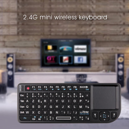 A8 Mini Wireless Keyboard 2.4G RF Backlit Touchpad Russian English Keyboard For MacBook iPad PC Tablet USBRechargeable Air Mouse