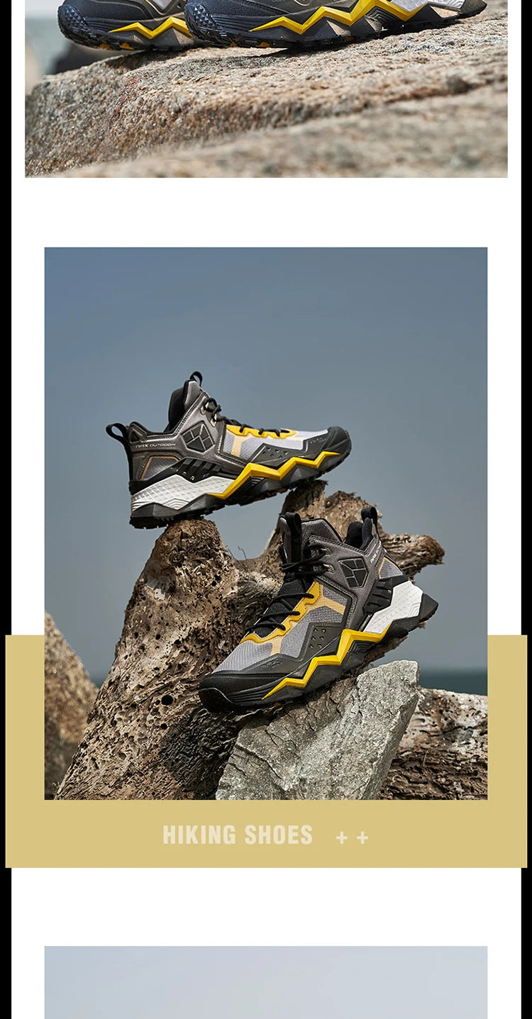 Chaussures de randonnée imperméables pour homme Rax, bottes de randonnée respirantes, bottes de trekking pour le plein air, baskets de sport, chaussures tactiques