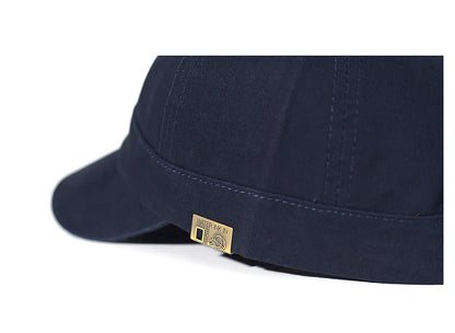 Short Brim Baseball Cap Cotton Men Women Soft Vintage Dad Hat Adjustable Trucker Style Low Profile Caps