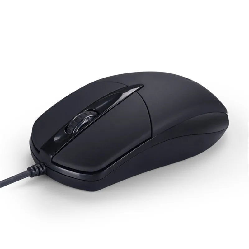 Ergonomic USB Wired Mouse 1200 DPI Optical Computer Mouse, 3-Button Wired USB Mouse for Laptop, Desktop, Office & Home