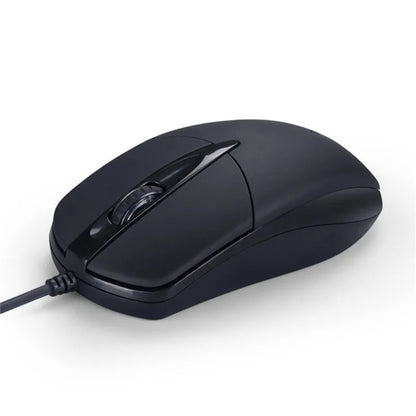 Ergonomic USB Wired Mouse 1200 DPI Optical Computer Mouse, 3-Button Wired USB Mouse for Laptop, Desktop, Office & Home