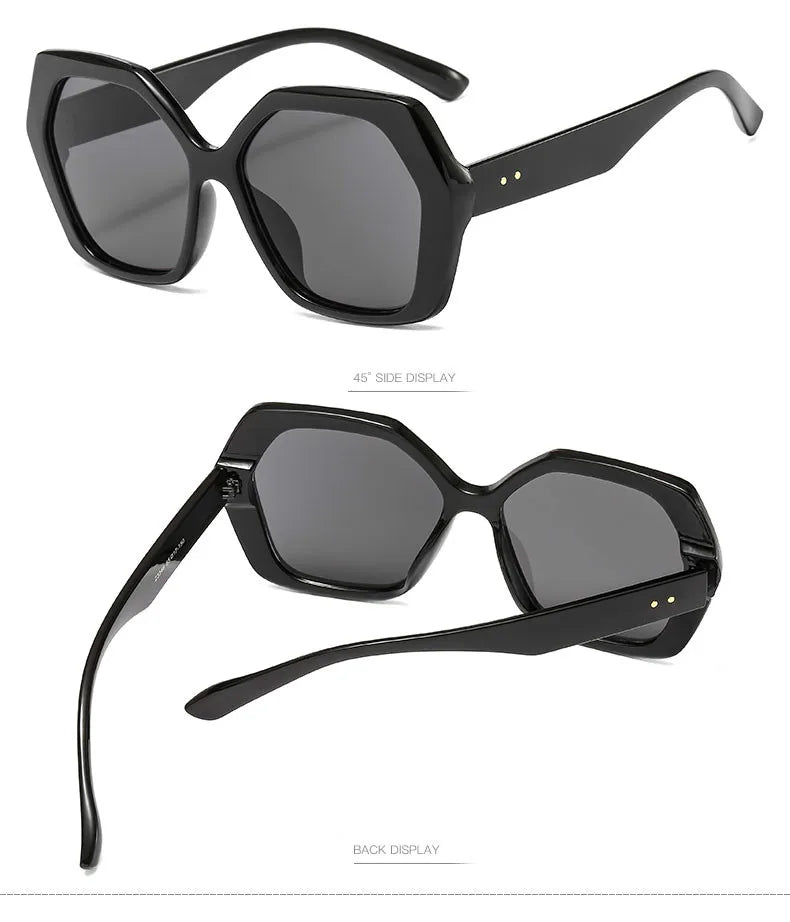 ZENOTTIC Butterfly Sunglasses Women Fashion Design Big Eyewear Shades for Ladies Uv400 Travel Oversize Sun Glasses