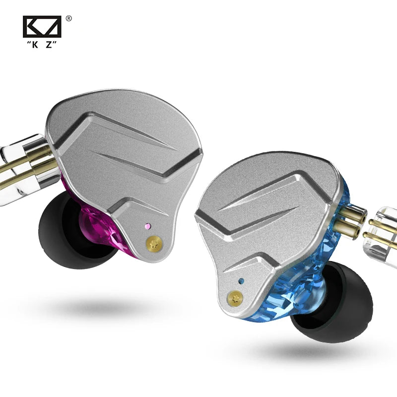 KZ ZSN Pro 1BA + 1DD technologie hybride HIFI basse écouteurs métal dans l'oreille écouteurs Bluetooth casque Sport suppression du bruit casque