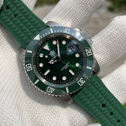 SD1953 stark nachgefragte Keramiklünette 41mm Steeldive 30ATM wasserdichte NH35 Automatik-Herren-Taucheruhr Reloj