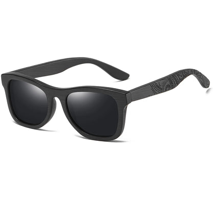 GM Handmade Brand Wooden Polarized Sunglasses Women Men Design Driving Wooden Mirrored Shades in Round carton Box S1610B