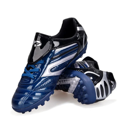 Chaussures de football pour homme, chaussures de sport, nouvelles, en cuir, grandes tailles, tige haute, crampons, baskets d'entraînement, confortables