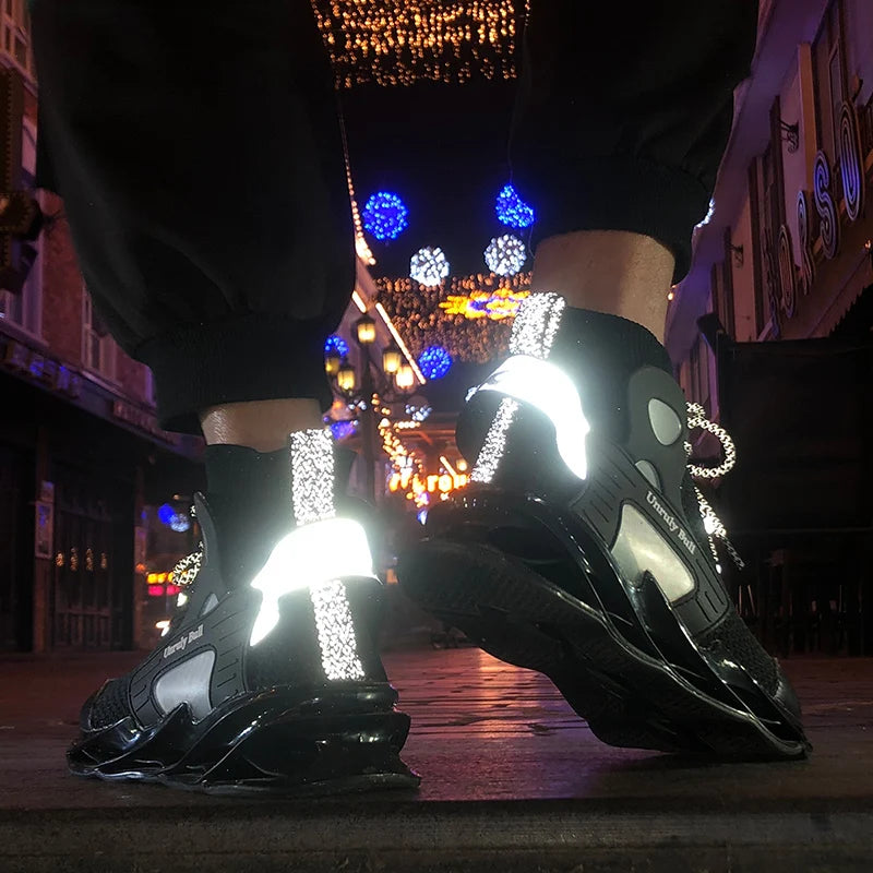 Chaussure Homme Chaussures de course respirantes pour hommes, baskets décontractées pour hommes, chaussures de tennis pour hommes, entraîneur de course, mocassins à la mode, luxe
