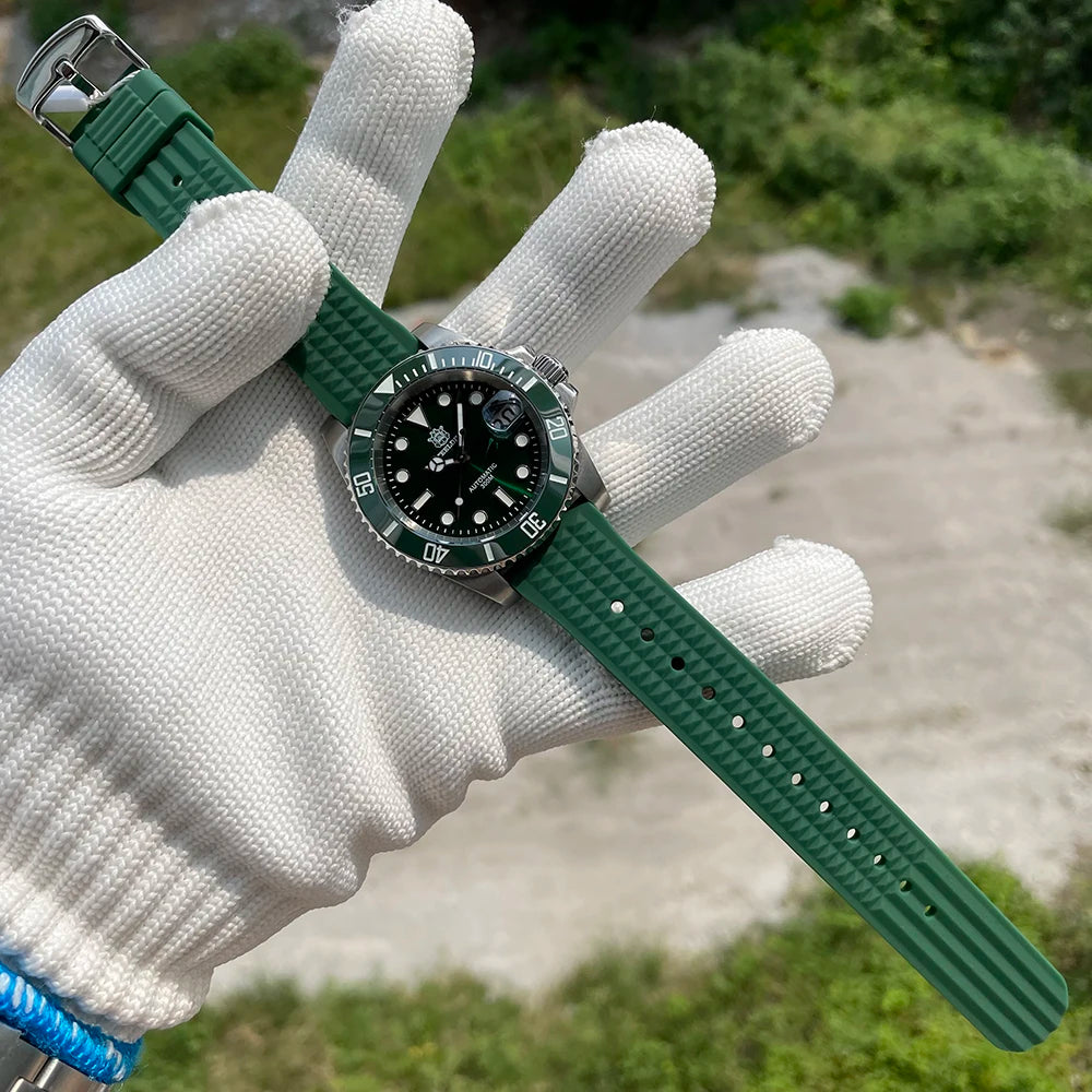 SD1953 stark nachgefragte Keramiklünette 41mm Steeldive 30ATM wasserdichte NH35 Automatik-Herren-Taucheruhr Reloj