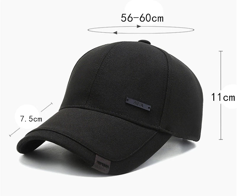 NORTHWOOD Herre-baseballkasketter i bomuld, Bone Gorras, Casquette Homme, Dad Hats, Snapback-kasket, justerbar Trucker-kasket til mænd