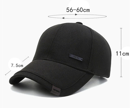 NORTHWOOD Herre-baseballkasketter i bomuld, Bone Gorras, Casquette Homme, Dad Hats, Snapback-kasket, justerbar Trucker-kasket til mænd