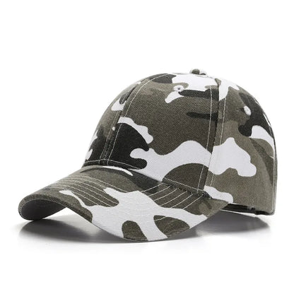 Cappellini estivi in cotone per bambini in stile mimetico, cappellini da caccia nella giungla, cappellini da baseball regolabili in stile hip-hop per neonati, maschietti e femminucce