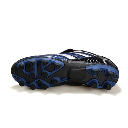 Chaussures de football pour homme, chaussures de sport, nouvelles, en cuir, grandes tailles, tige haute, crampons, baskets d'entraînement, confortables
