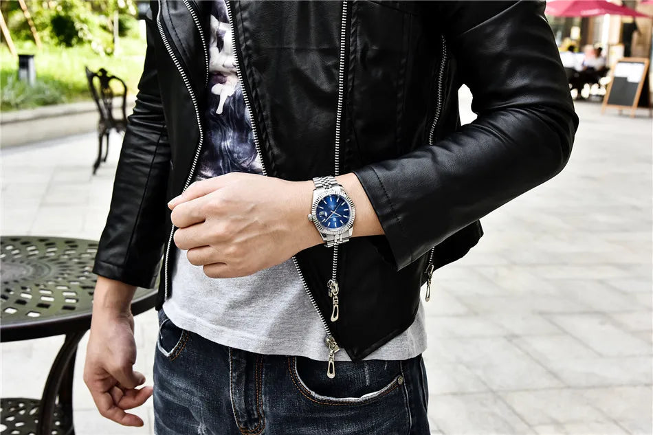 PAGANI DESIGN 40MM Men Mechanical Watch Top Luxury Japan movement Automatic Watch Sport Stainless Steel Waterproof Men Watches