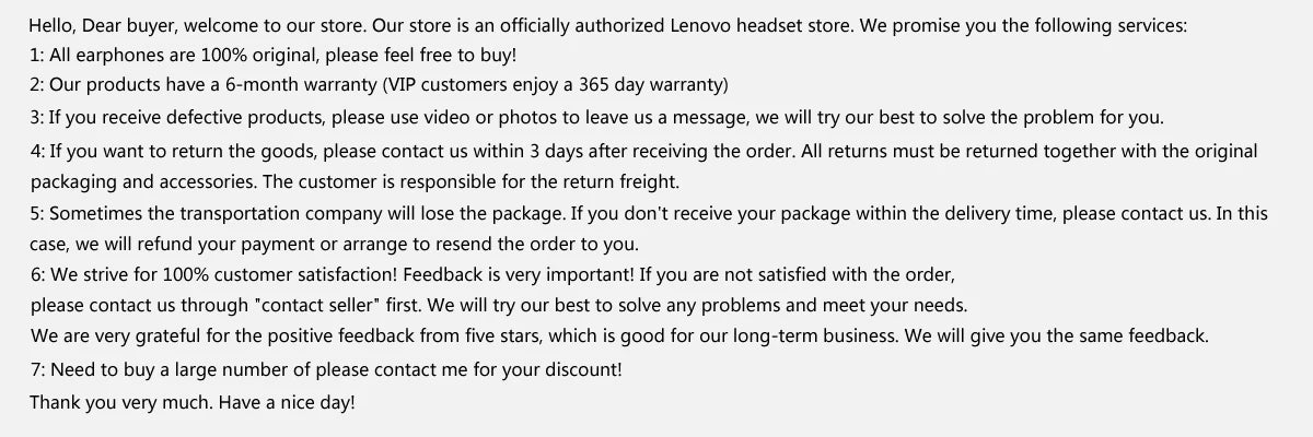 Lenovo HD200 Bluetooth Wireless Headphones – Noise Cancelling Over-Ear Gaming Headset with HiFi Stereo Sound & Microphone