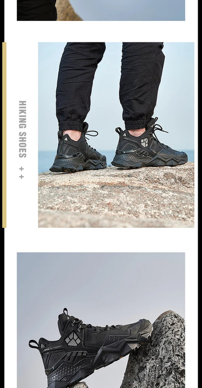 Chaussures de randonnée imperméables pour homme Rax, bottes de randonnée respirantes, bottes de trekking pour le plein air, baskets de sport, chaussures tactiques
