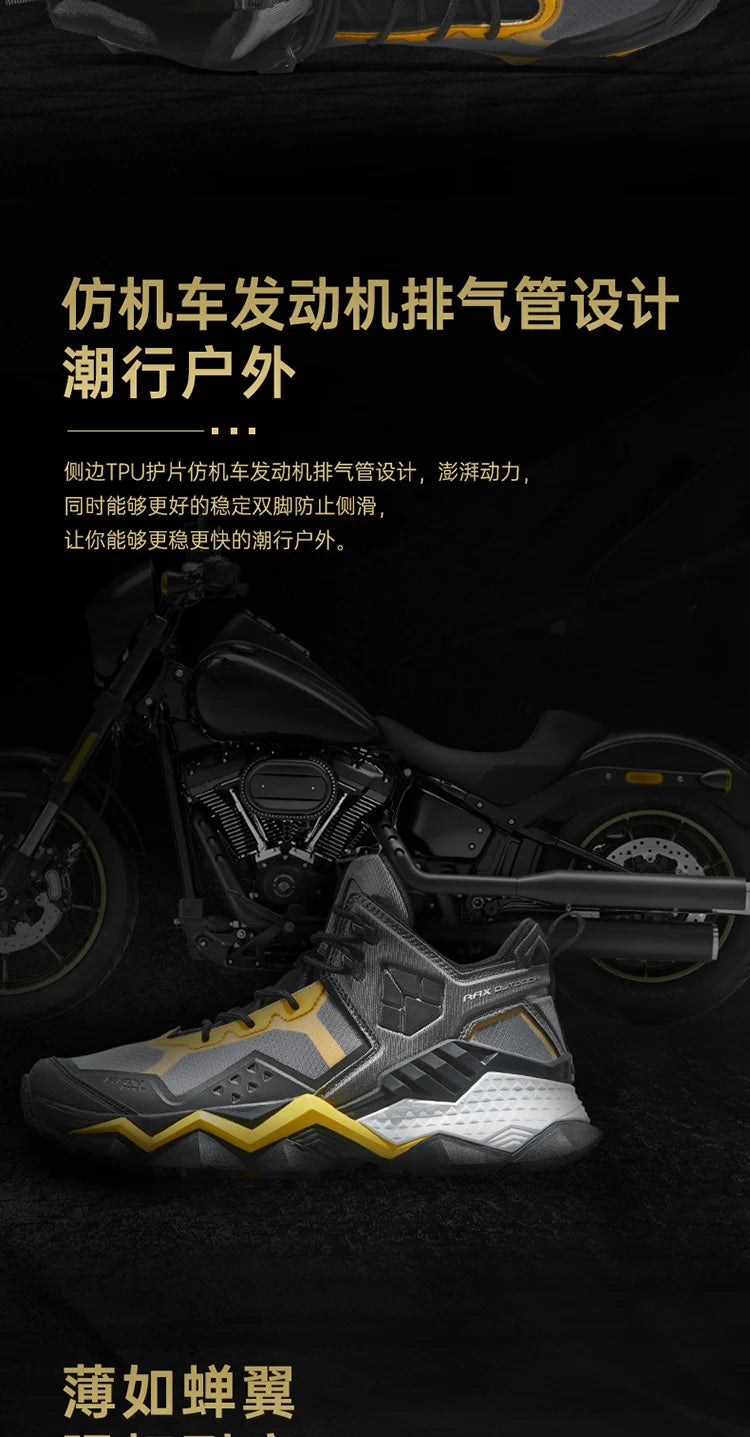 Chaussures de randonnée imperméables pour homme Rax, bottes de randonnée respirantes, bottes de trekking pour le plein air, baskets de sport, chaussures tactiques