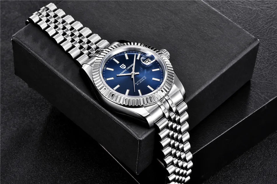 PAGANI DESIGN 40MM Men Mechanical Watch Top Luxury Japan movement Automatic Watch Sport Stainless Steel Waterproof Men Watches
