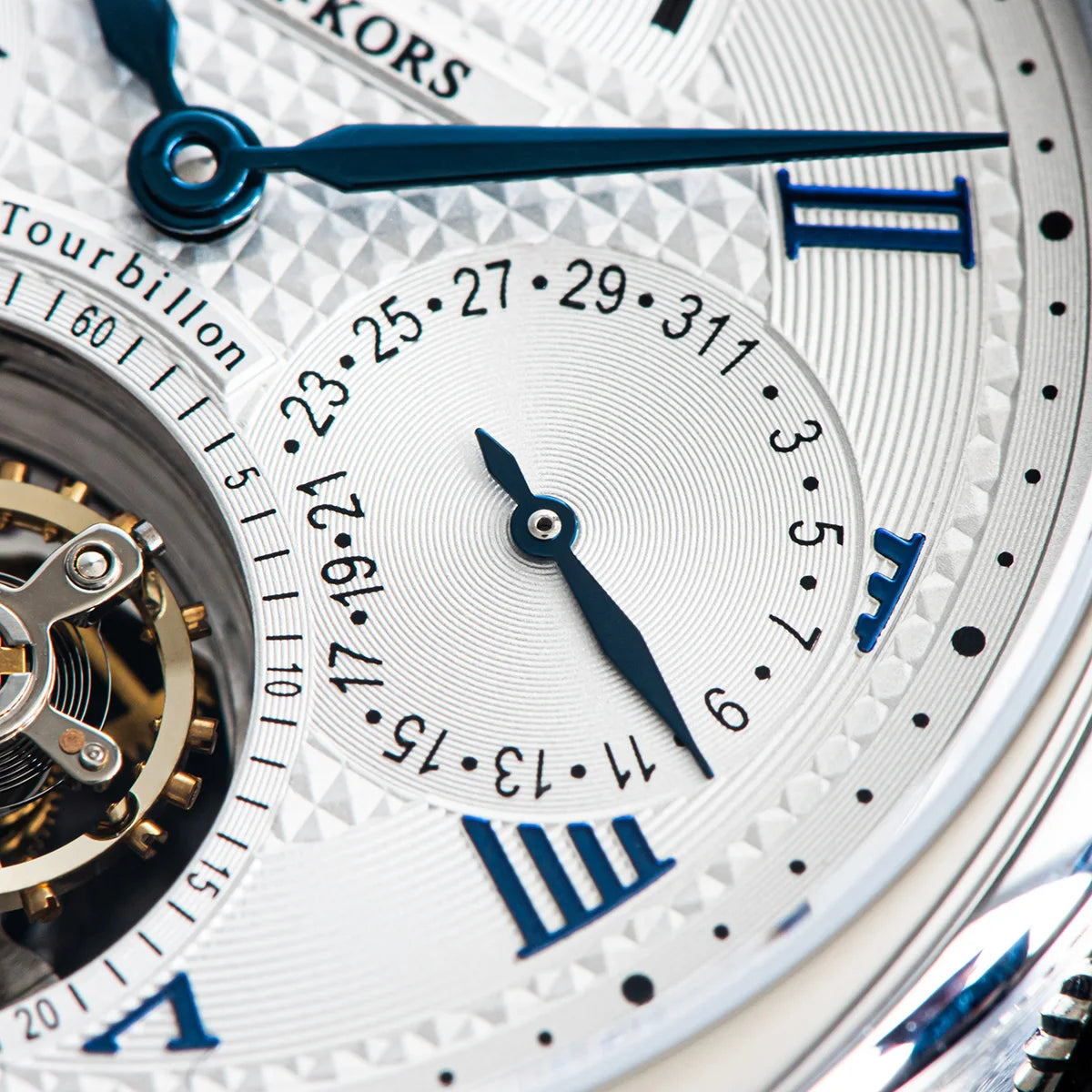 Sugess Seakors Man Tourbillon Watch Original ST8007 Movement Skeleton Dial Moonphase Wristwatche 316L Case Sapphire Romen Luxury
