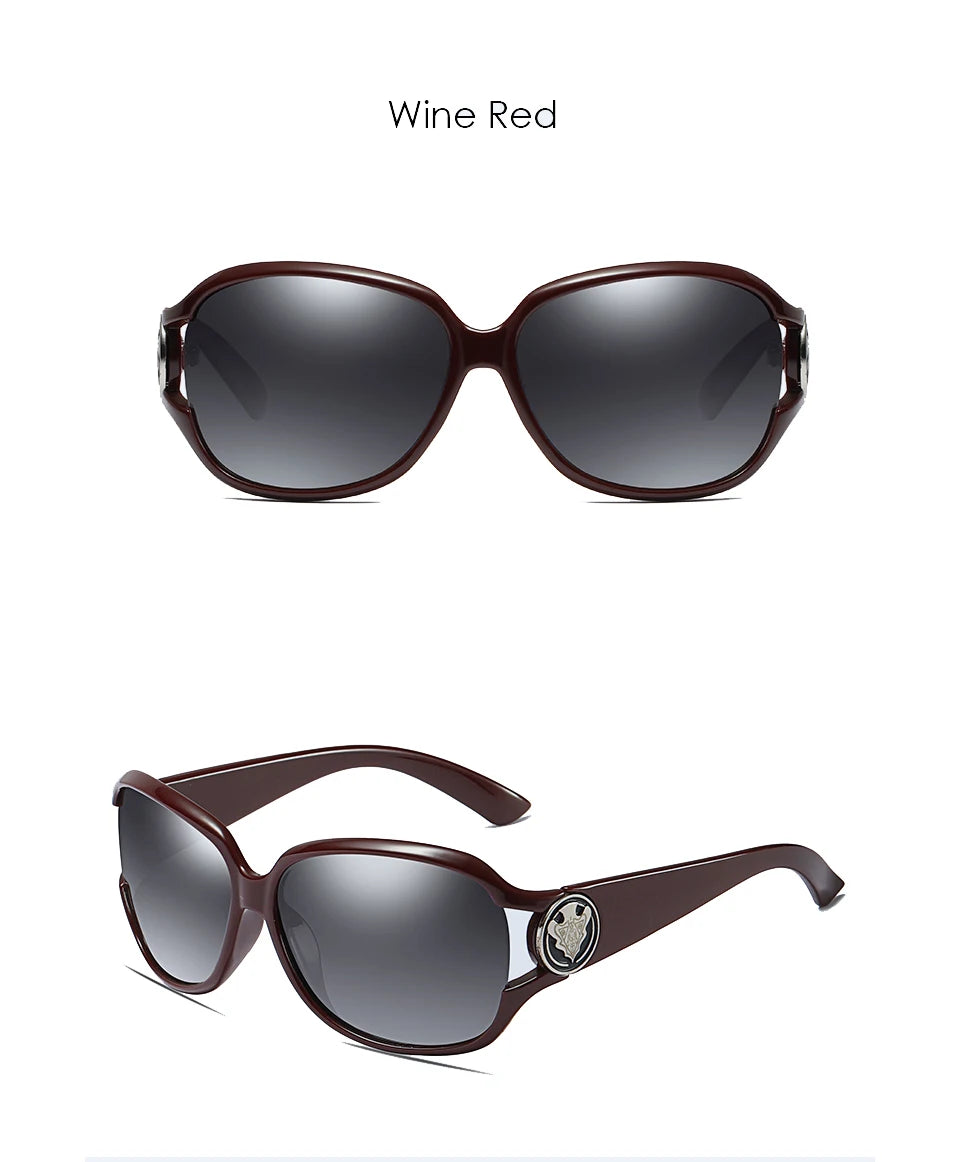 YUNSIYIXING Polarized Women's Sunglasses Butterfly Sunglasses For Women Classic Brand Designer Eyewear Fashion 2023 UV400