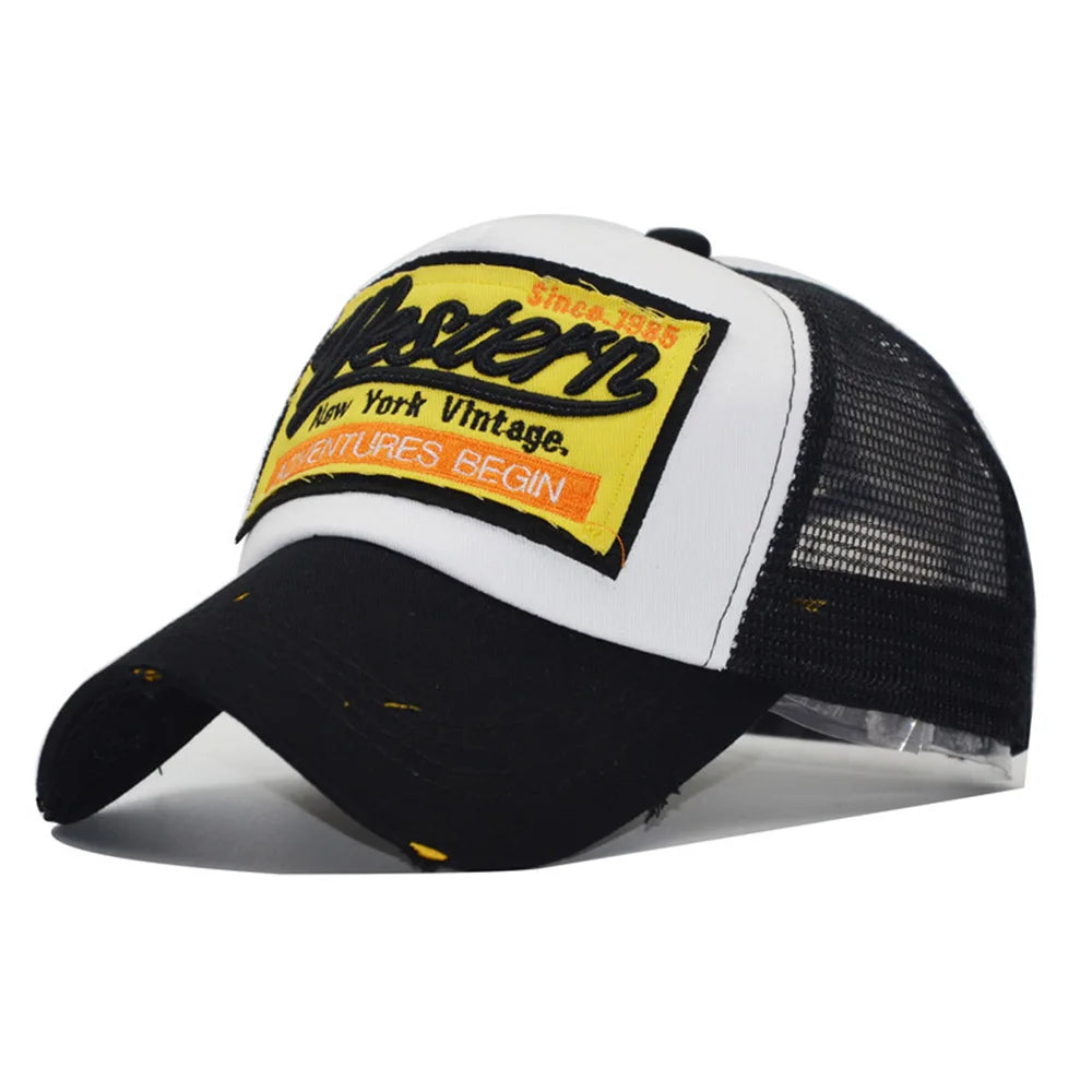 FS Brand gulgrøn mesh-truckerhat, sommer- og street-baseballkasketter til mænd og kvinder, modekasket med snapback, hiphop-kasket, Gorra Hombre