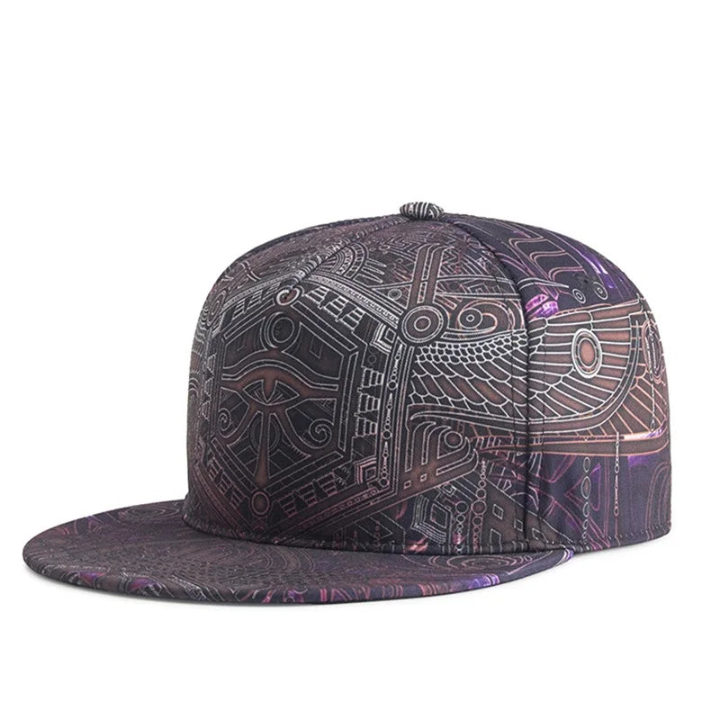 Moderne sommerbaseballkasket til mænd og kvinder, hiphop-hat, sport, skateboard, flad skygge, Bone Snapback-kasketter, herrekasket