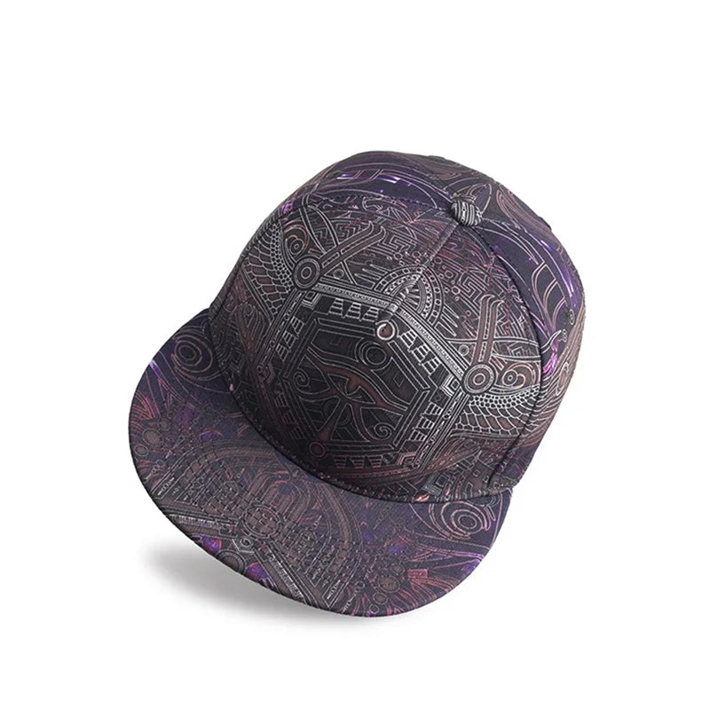 Moderne sommerbaseballkasket til mænd og kvinder, hiphop-hat, sport, skateboard, flad skygge, Bone Snapback-kasketter, herrekasket
