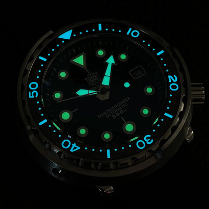 STEELDIVE Popular SD1975 47.5MM Case Red Dial 300M Waterproof AR Sapphire Glass Tuna Dive Mens  NH35 Automatic Watches for You