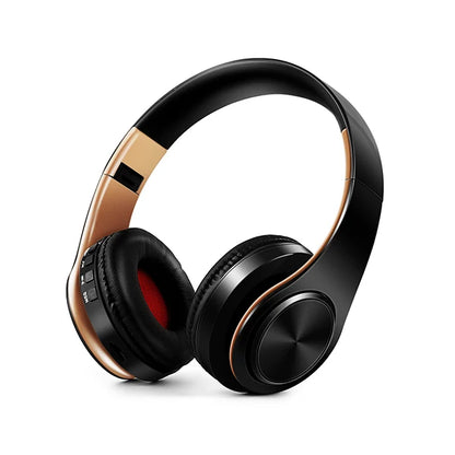 CATASSU Bluetooth 5.3 Wireless Headphones Over Ear Stereo Headset with Mic, Soft Leather Earmuffs, HiFi Sound for PC, Phone, TV & Laptop