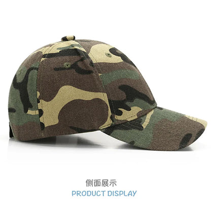 Summer 3-10 Years Old Parent Child All Match Camouflage Mesh Baseball Caps Baby Outdoor Casual Sunscreen Breathable Sunshade T30