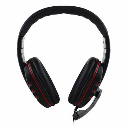 3.5mm Wired Gaming Headset with Microphone for PS4, PC & Laptop, Stereo Gaming Headphones with Noise Cancelling Mic, Over-Ear Wired Gaming Headset