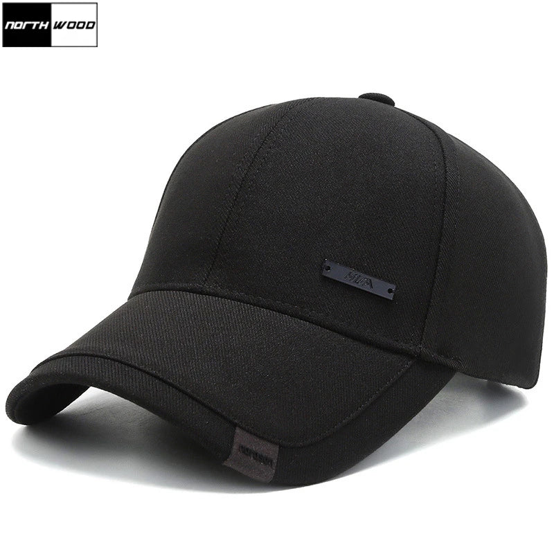 NORTHWOOD Herre-baseballkasketter i bomuld, Bone Gorras, Casquette Homme, Dad Hats, Snapback-kasket, justerbar Trucker-kasket til mænd