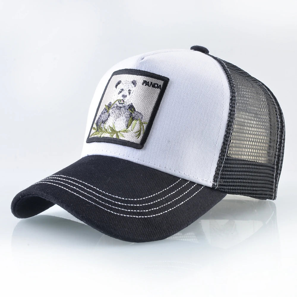 Sommer-baseballkasket i mesh til kvinder, ensfarvet, snapback, »dad hats«, herre-udendørs-kasketter med åndbart visir, unisex streetwear-trucker-kasket