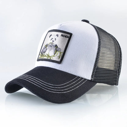Sommer-baseballkasket i mesh til kvinder, ensfarvet, snapback, »dad hats«, herre-udendørs-kasketter med åndbart visir, unisex streetwear-trucker-kasket