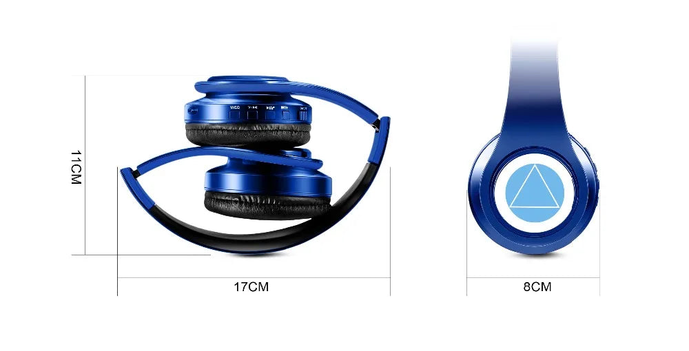 Miku Nakano Sanjiu Bluetooth 5.0 Over-Ear Anime Headphones – Wireless Stereo Gaming Headset with Deep Bass, Microphone & TF Card Support