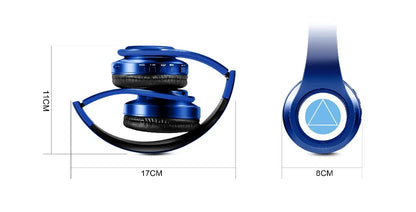 Miku Nakano Sanjiu Bluetooth 5.0 Over-Ear Anime Headphones – Wireless Stereo Gaming Headset with Deep Bass, Microphone & TF Card Support