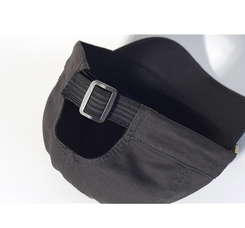 Short Brim Baseball Cap Cotton Men Women Soft Vintage Dad Hat Adjustable Trucker Style Low Profile Caps