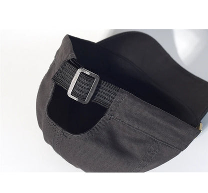 Short Brim Baseball Cap Cotton Men Women Soft Vintage Dad Hat Adjustable Trucker Style Low Profile Caps
