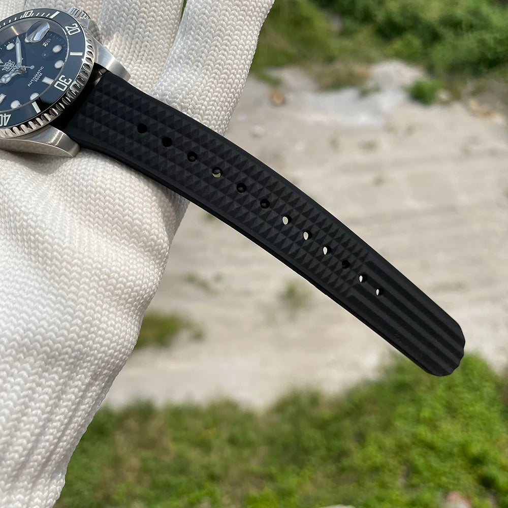 SD1953 stark nachgefragte Keramiklünette 41mm Steeldive 30ATM wasserdichte NH35 Automatik-Herren-Taucheruhr Reloj