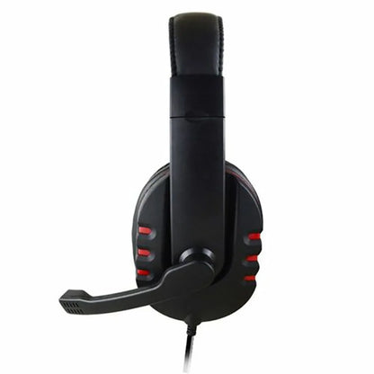 3.5mm Wired Gaming Headset with Microphone for PS4, PC & Laptop, Stereo Gaming Headphones with Noise Cancelling Mic, Over-Ear Wired Gaming Headset