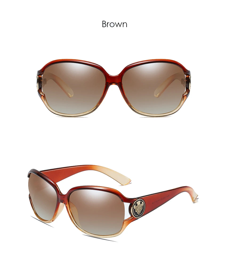 YUNSIYIXING Polarized Women's Sunglasses Butterfly Sunglasses For Women Classic Brand Designer Eyewear Fashion 2023 UV400