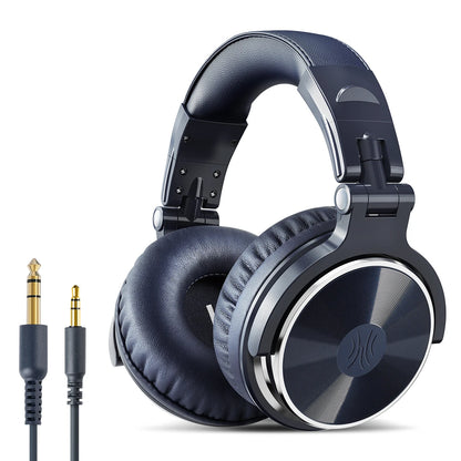 OneOdio Professional DJ Headphones Over-Ear Studio Monitor Headset with Microphone, HiFi Wired Bass Gaming Headphones for PC, Phone, PS4 & Xbox