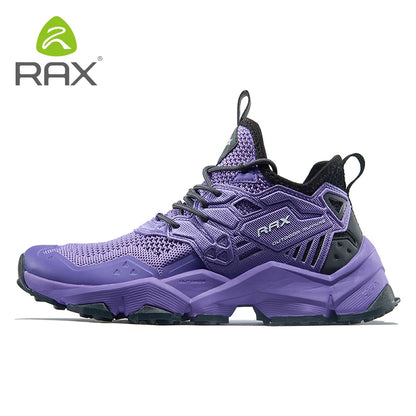 RAX Laufschuhe für Damen und Herren – Outdoor-Sportschuhe – atmungsaktive, leichte Sneaker – Obermaterial aus Air Mesh – rutschfeste Laufsohle aus Naturkautschuk