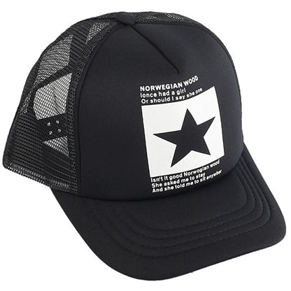 Fashion Summer Baseball Cap Snapback Mesh Trucker Hats Hip Hop Caps Cool Men Caps Female Outdoor Casual Sun Hat High Quality