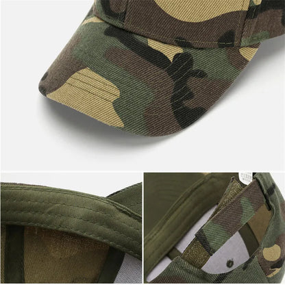 Summer 3-10 Years Old Parent Child All Match Camouflage Mesh Baseball Caps Baby Outdoor Casual Sunscreen Breathable Sunshade T30