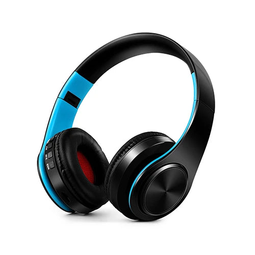 CATASSU Bluetooth 5.3 Wireless Headphones Over Ear Stereo Headset with Mic, Soft Leather Earmuffs, HiFi Sound for PC, Phone, TV & Laptop