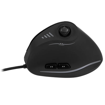 ZELOTES C-18 Wired Gaming Mouse 10000 DPI Vertical Gaming Mouse with 11 Programmable Buttons, RGB Lighting, Ergonomic USB Gaming Mouse for PC & Laptop
