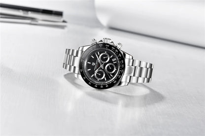 2026 New PAGANI DESIGN Chronograph Luxury Quartz Wrist Watch For Men Automatic Date 100M Waterproof JAPAN VK63 Movt Reloj Hombre